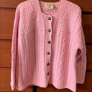 Connemara Knitwear Irish  Cardigan Sweater